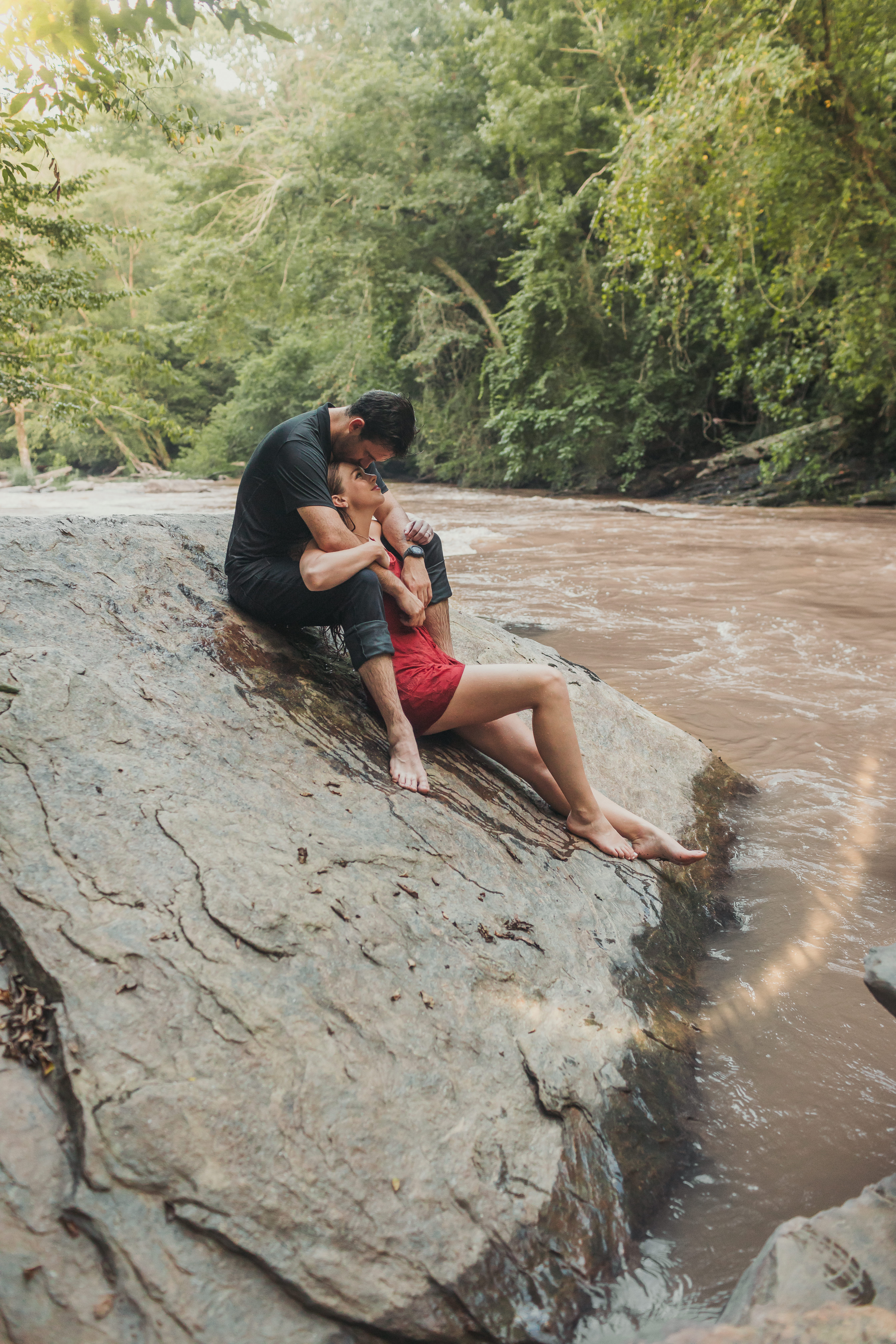 Roswell Mill Engagement Session